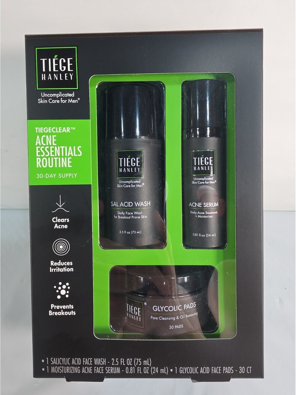 Tiege Hanley Level 1: The TiegeClear® ACNE Essentials Routine Exp 9/26